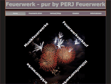 Tablet Screenshot of feuerwerk-pur.ch